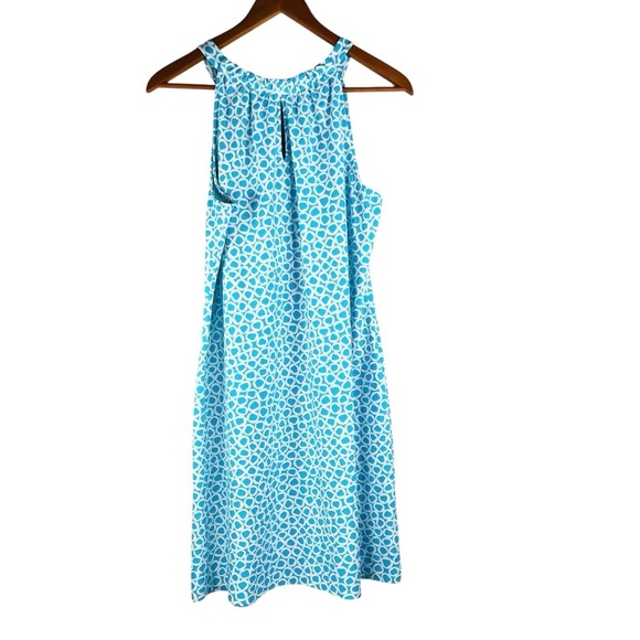 Jude Connally Lisha Shift Patterned Mini Dress Sleeveless Size Large - Picture 2 of 6